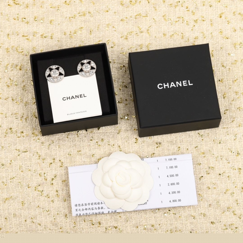 Ch*el earrings